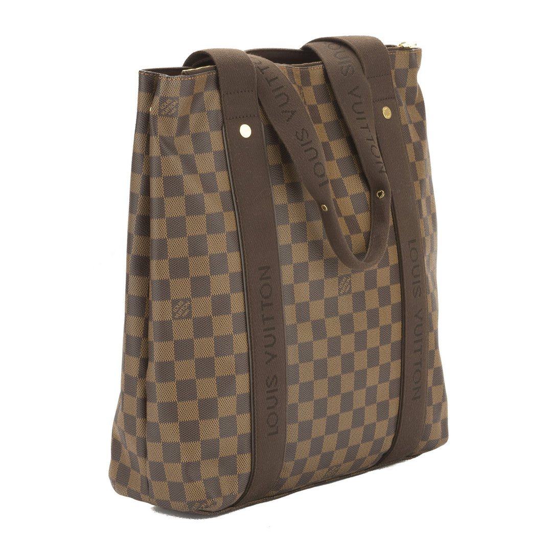 L*V Damier Ebene Cabas Beaubourg Tote Bag (Pre Owned)