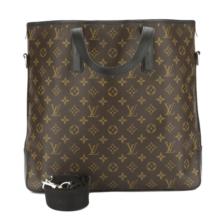 L*V Monogram Macassar Davis Tote (Pre Owned)