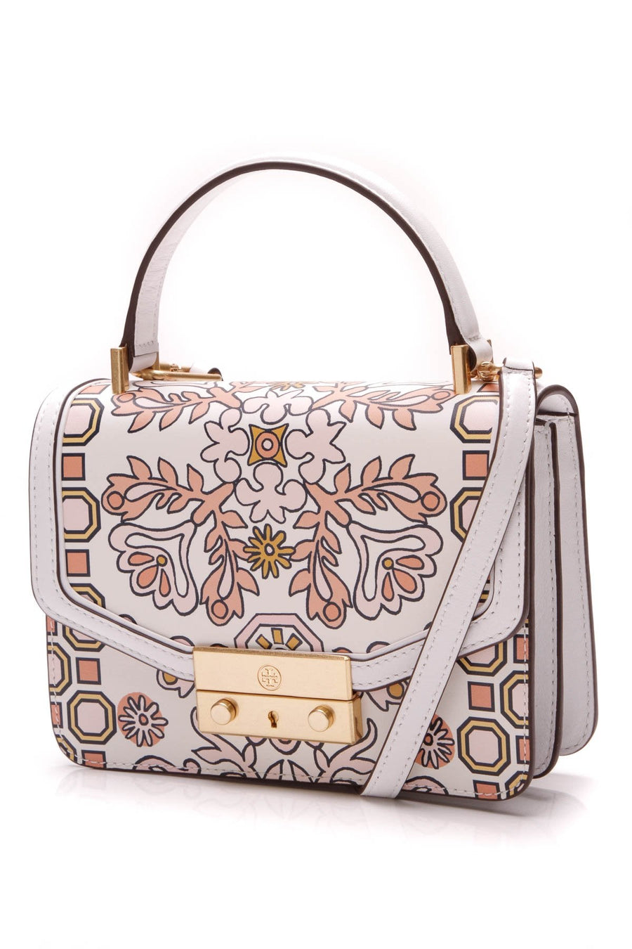 Juliette Mini Top Handle Bag - Hicks Garden Print