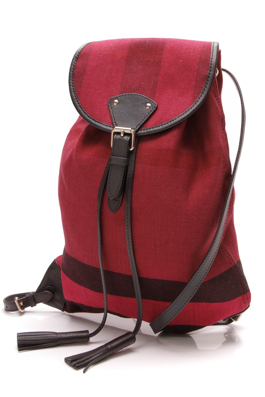 Chiltern Drawstring Backpack - Brit Check Canvas