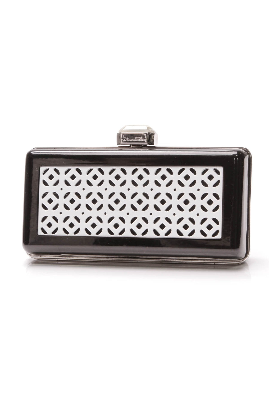 Kiss-Lock Evening Clutch Bag - Resin