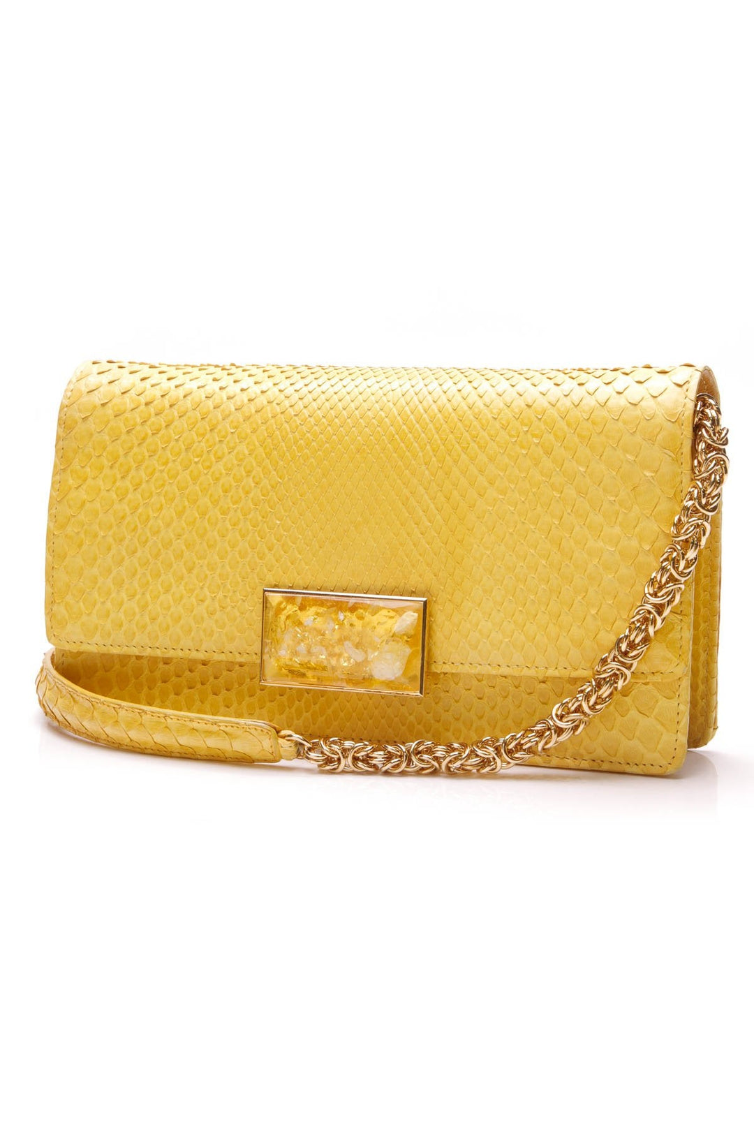 Evening Clutch Bag - Python
