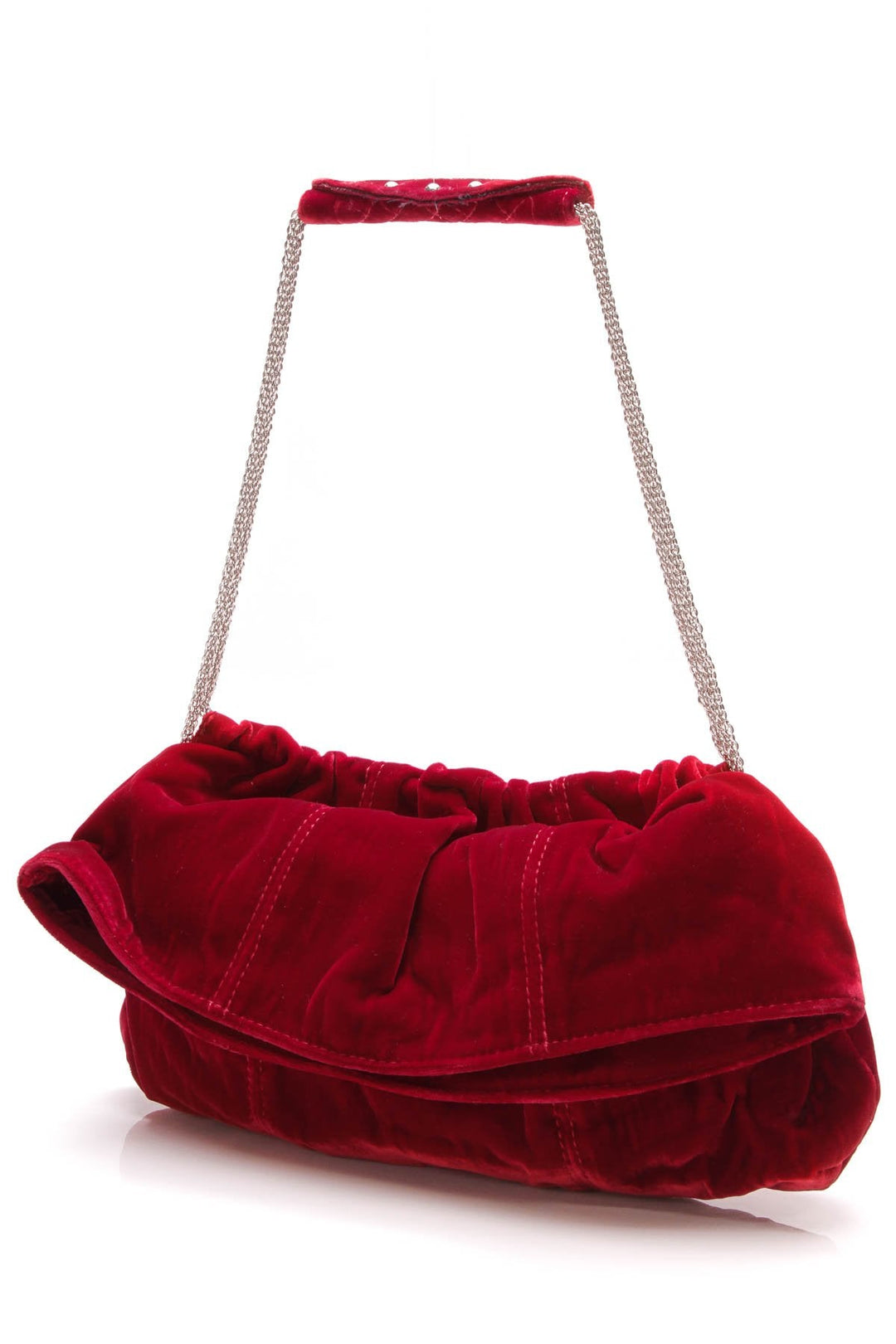 Fold-Over Evening Bag - Velvet