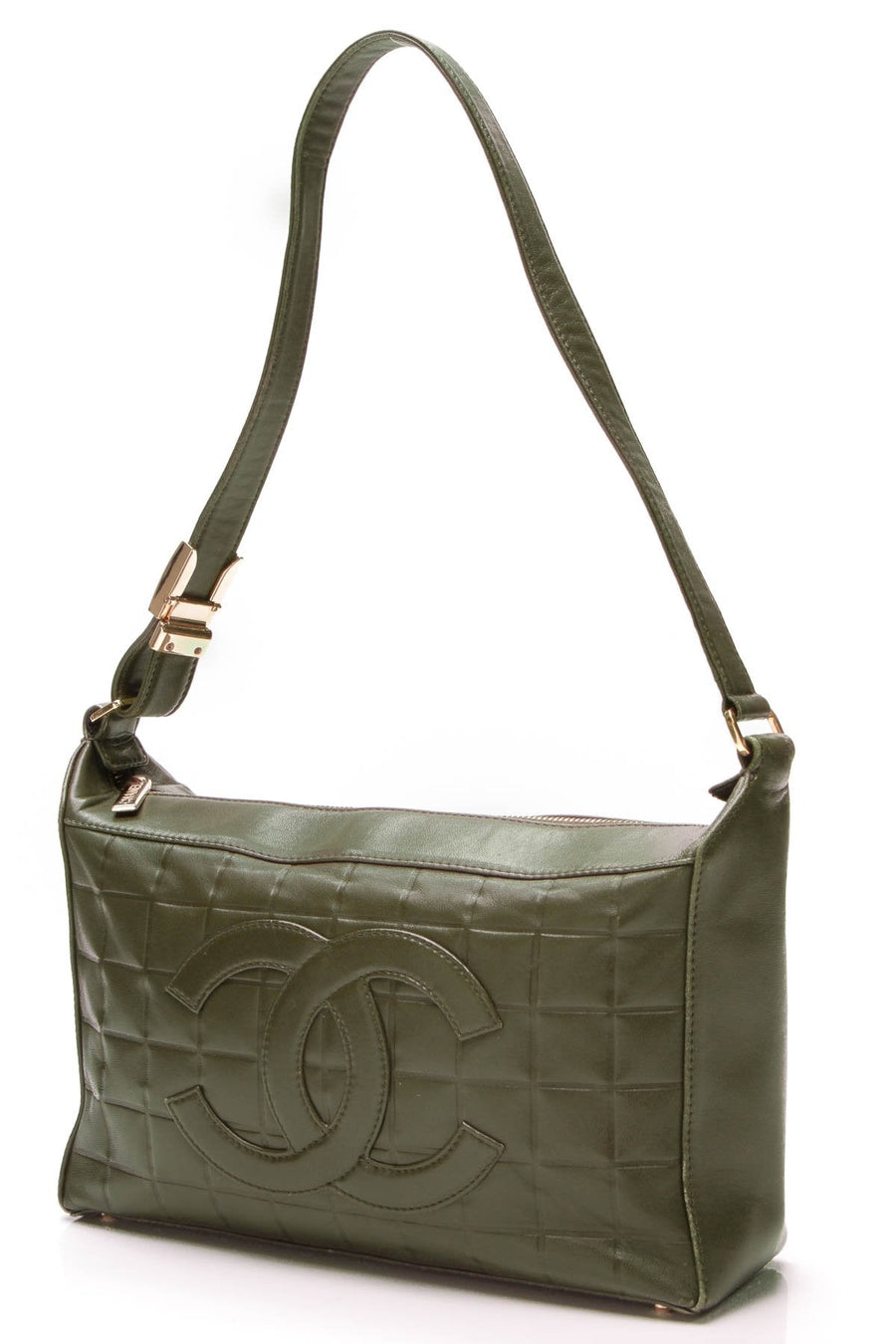 Chocolate Bar Shoulder Bag - Lambskin