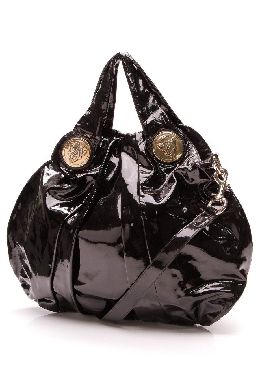 Hysteria Medium Top Handle Bag - Patent Leather