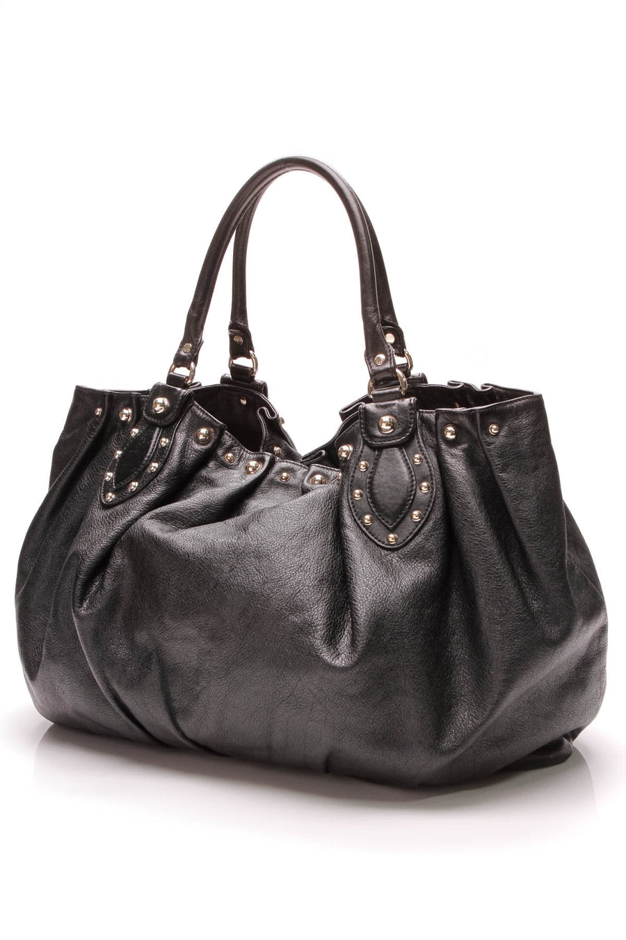 Studded Pelham Tote Bag - Black
