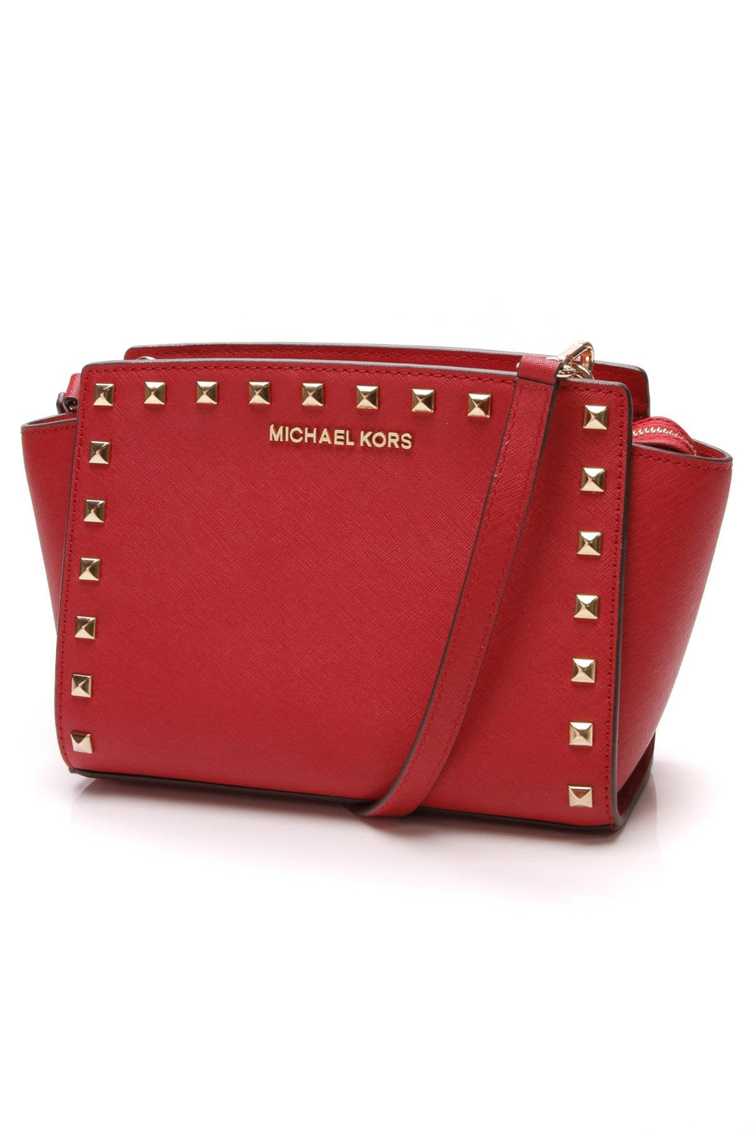 Studded Selma Mini Bag - Red