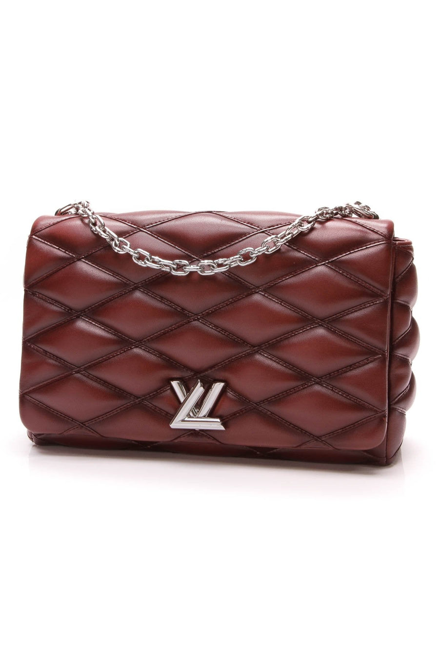 GO-14 Twist MM Bag - Bordeaux Lambskin