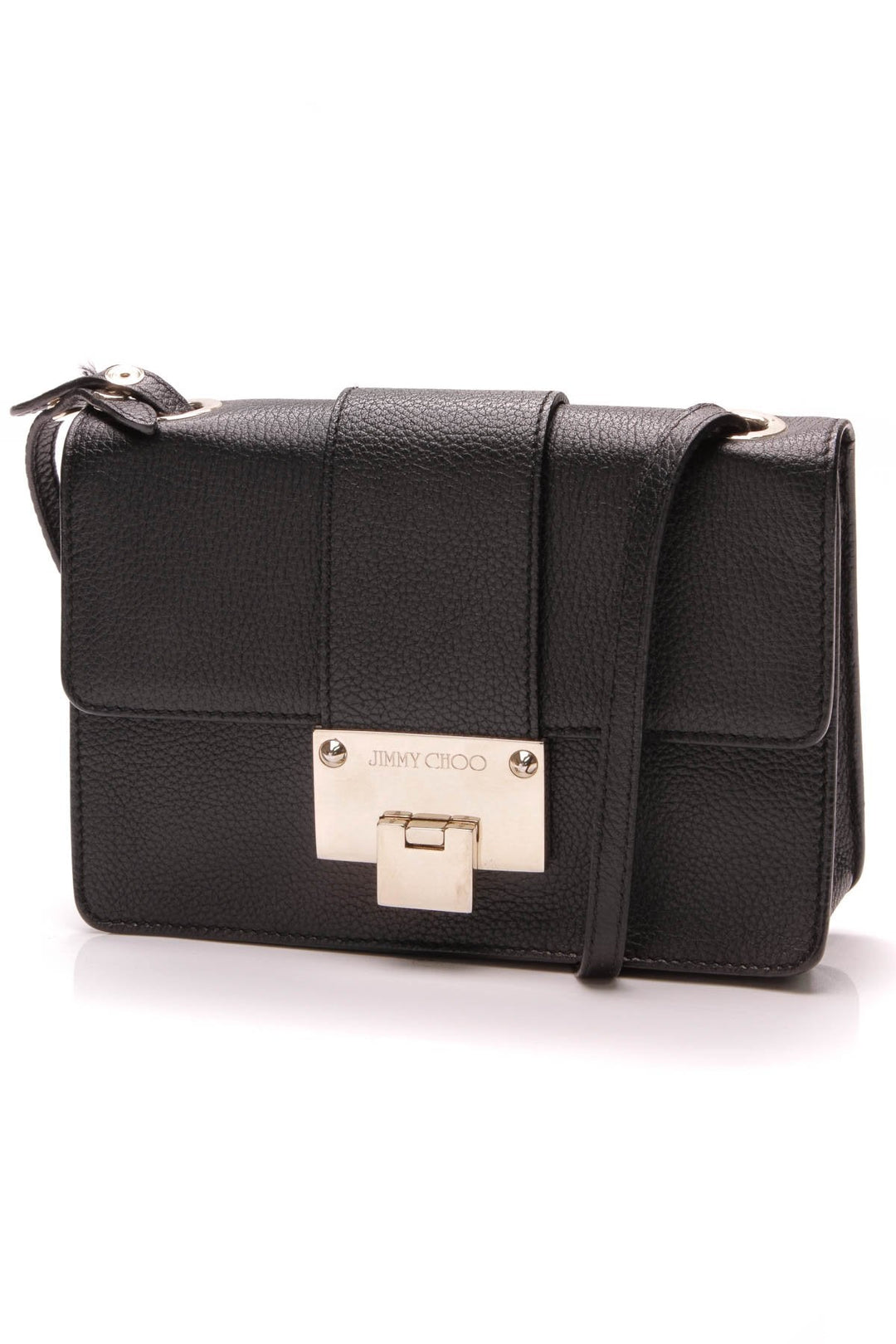 Rebel Crossbody Bag - Black Leather