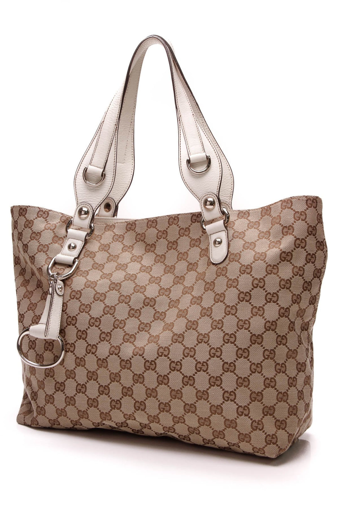 Icon Bit Medium Tote Bag - Signature Canvas