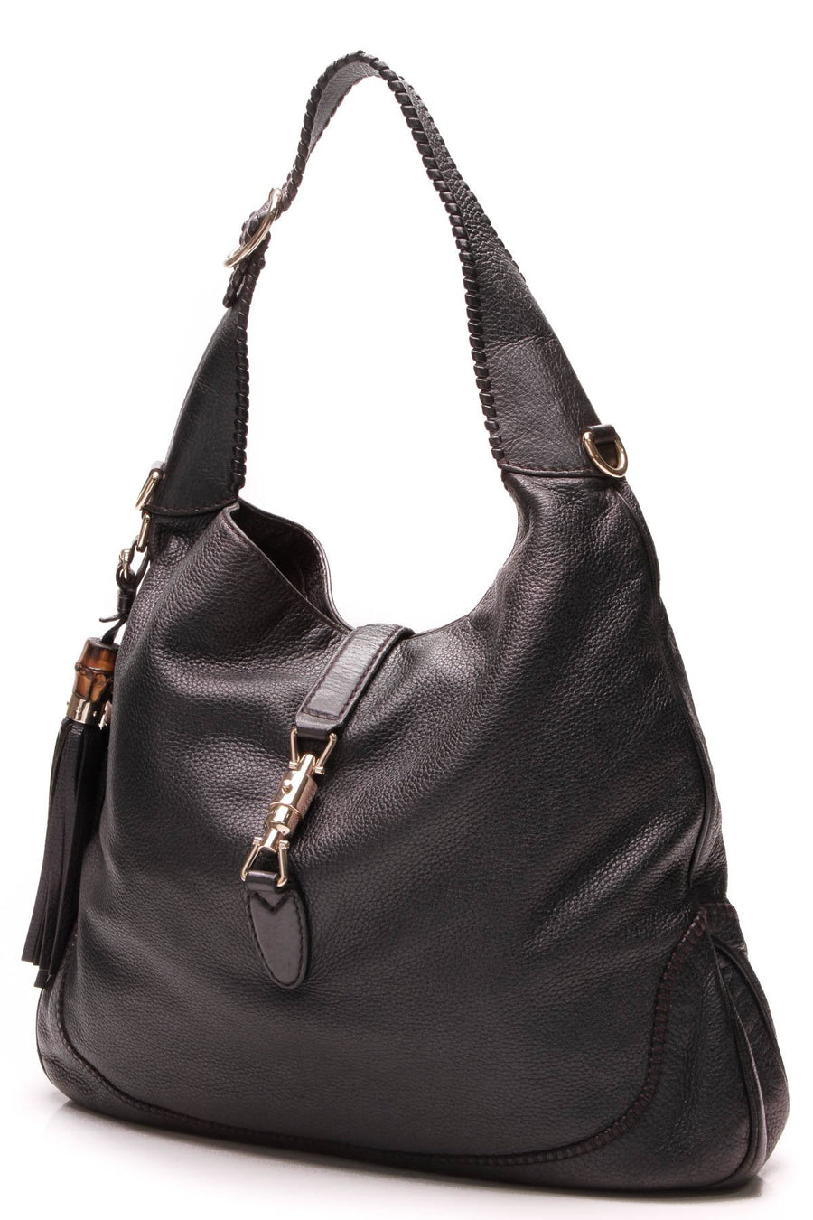 New Jackie Shoulder Bag - Iridescent Black