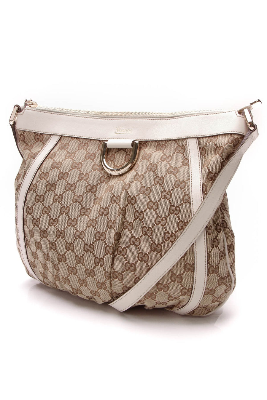 D Ring Messenger Bag - Signature Canvas