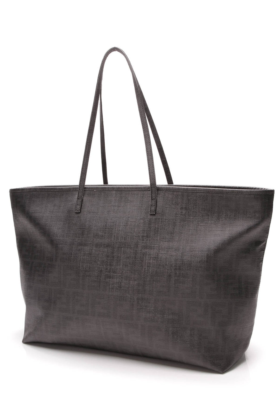Zucca Roll Tote Bag - Black