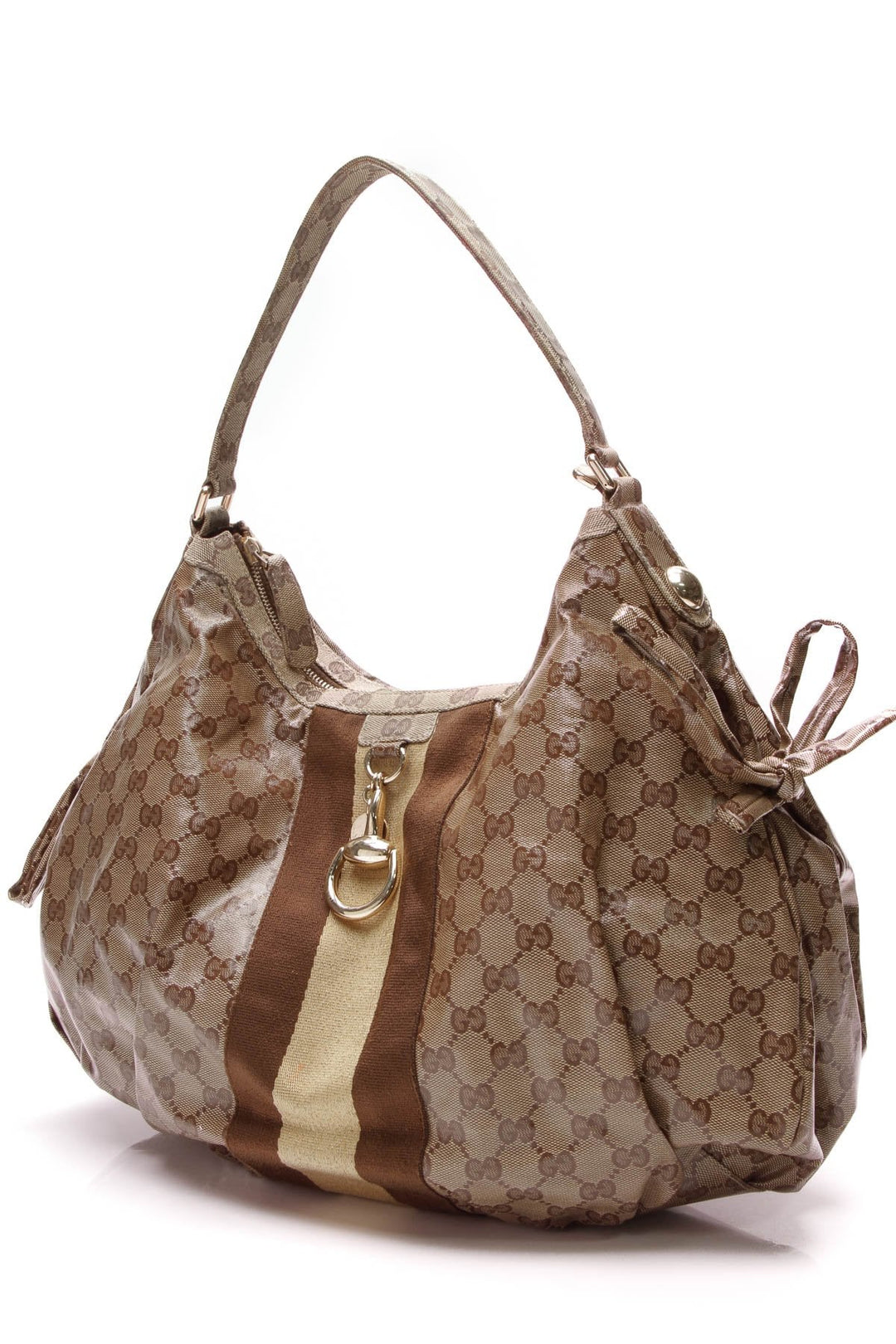 Vintage Web Hobo Bag - Crystal Canvas
