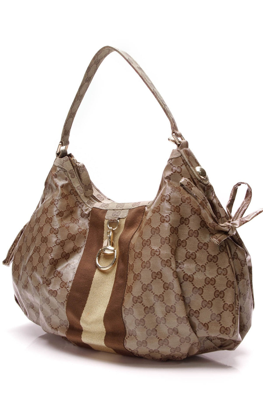 Vintage Web Hobo Bag - Crystal Canvas