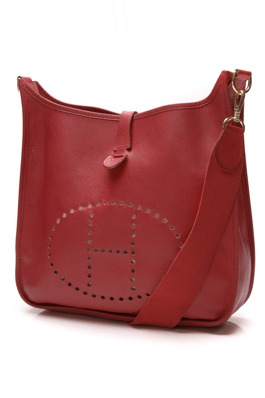 Evelyne I GM Bag - Rouge Epsom