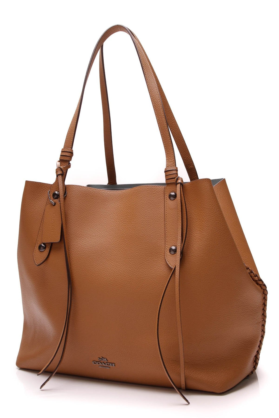 Large Market Tote Bag - Brown