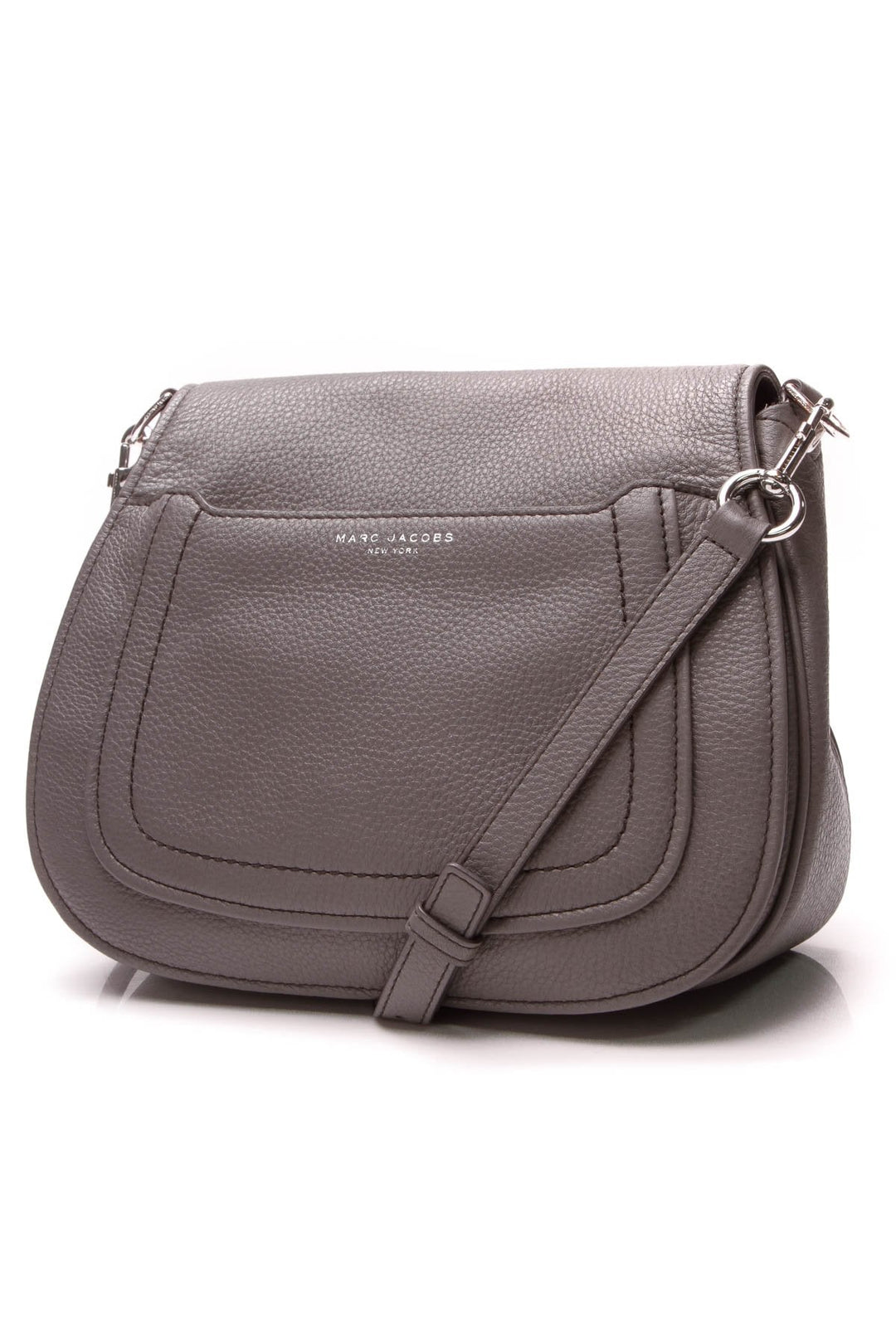 Empire City Messenger Bag - Light Gray