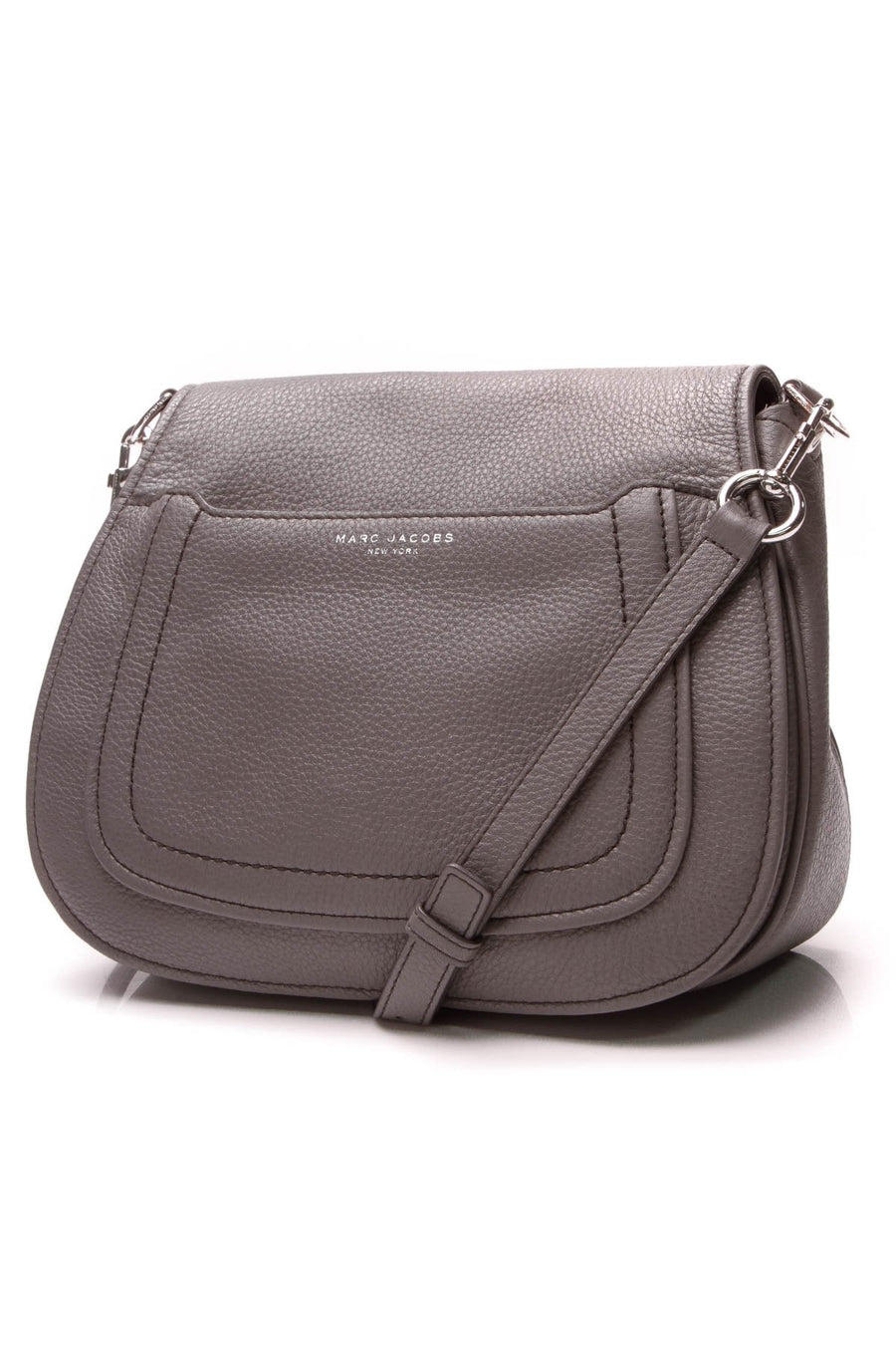 Empire City Messenger Bag - Light Gray