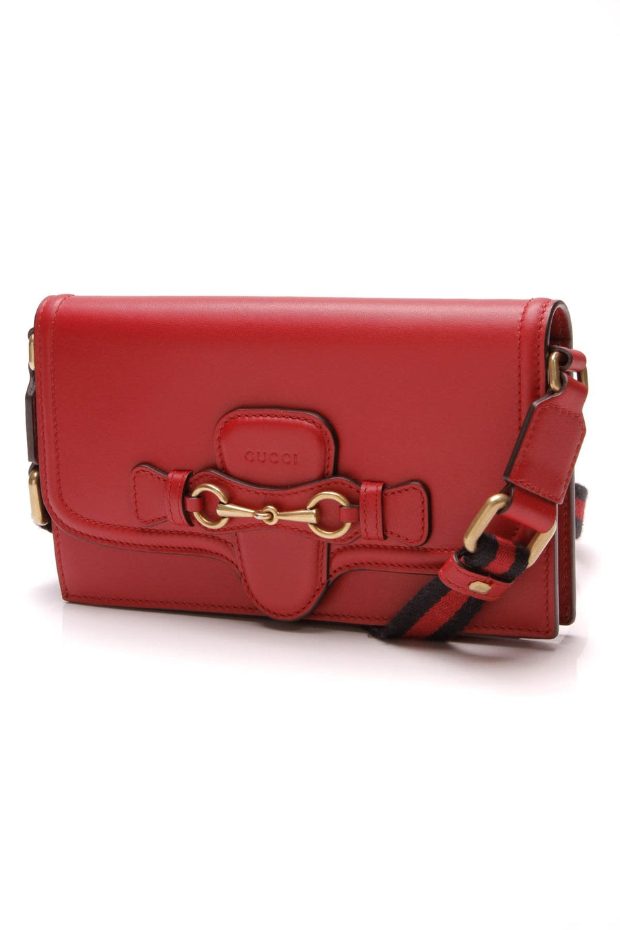 Lady Web Convertible Wallet Bag - Red