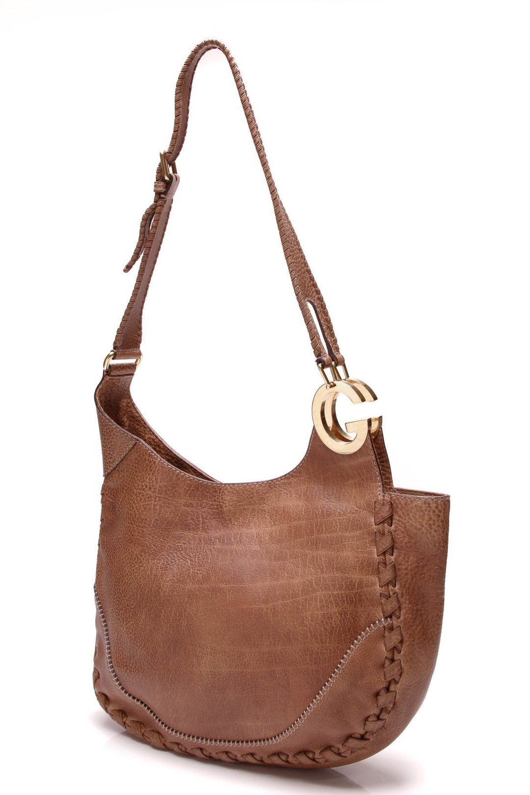 Charlotte Medium Shoulder Bag - Brown