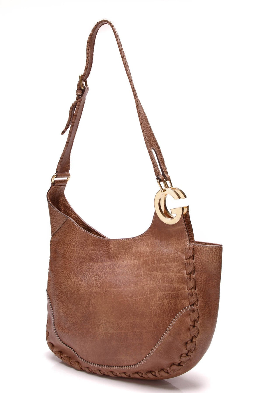 Charlotte Medium Shoulder Bag - Brown