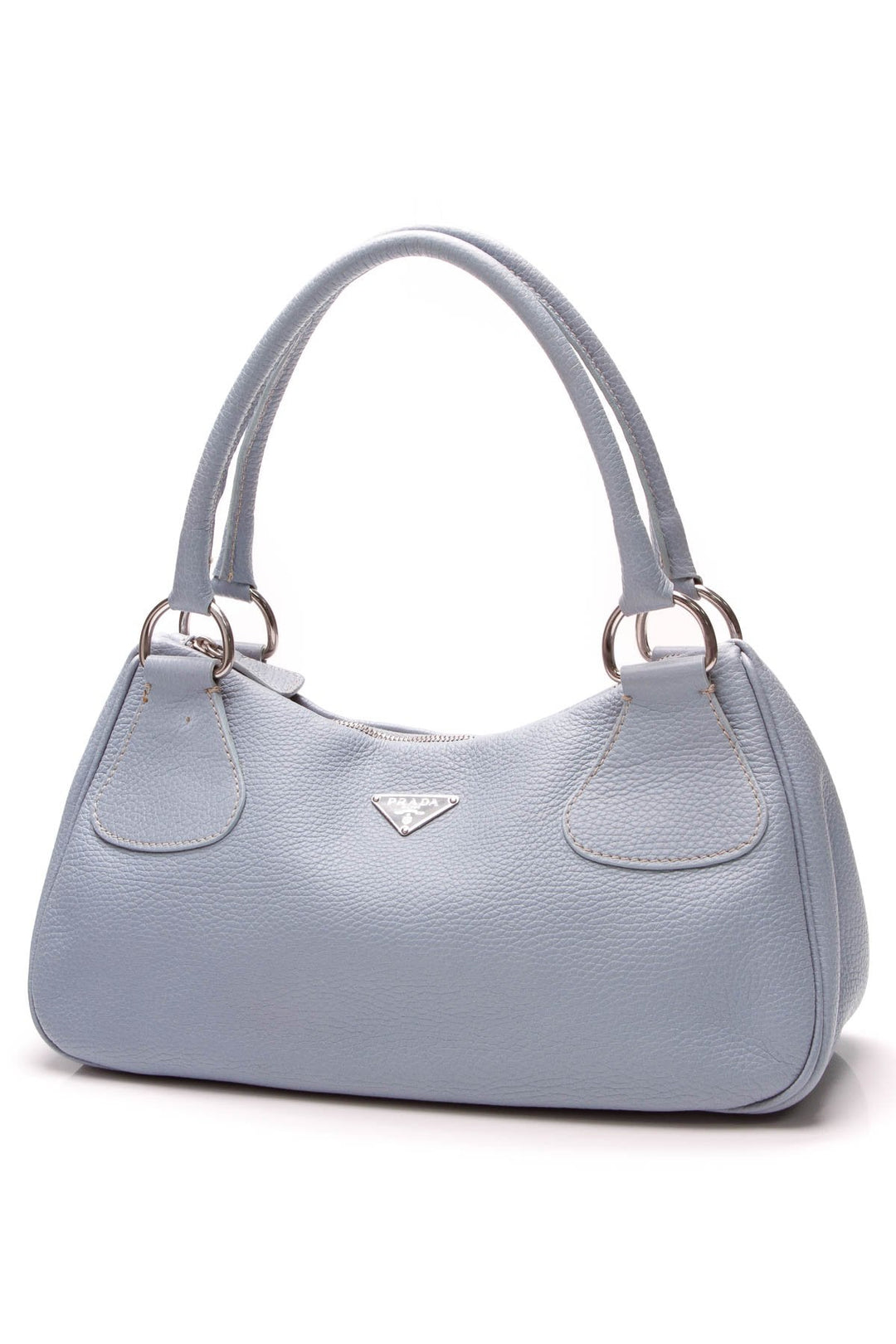 Box Shoulder Bag - Light Blue