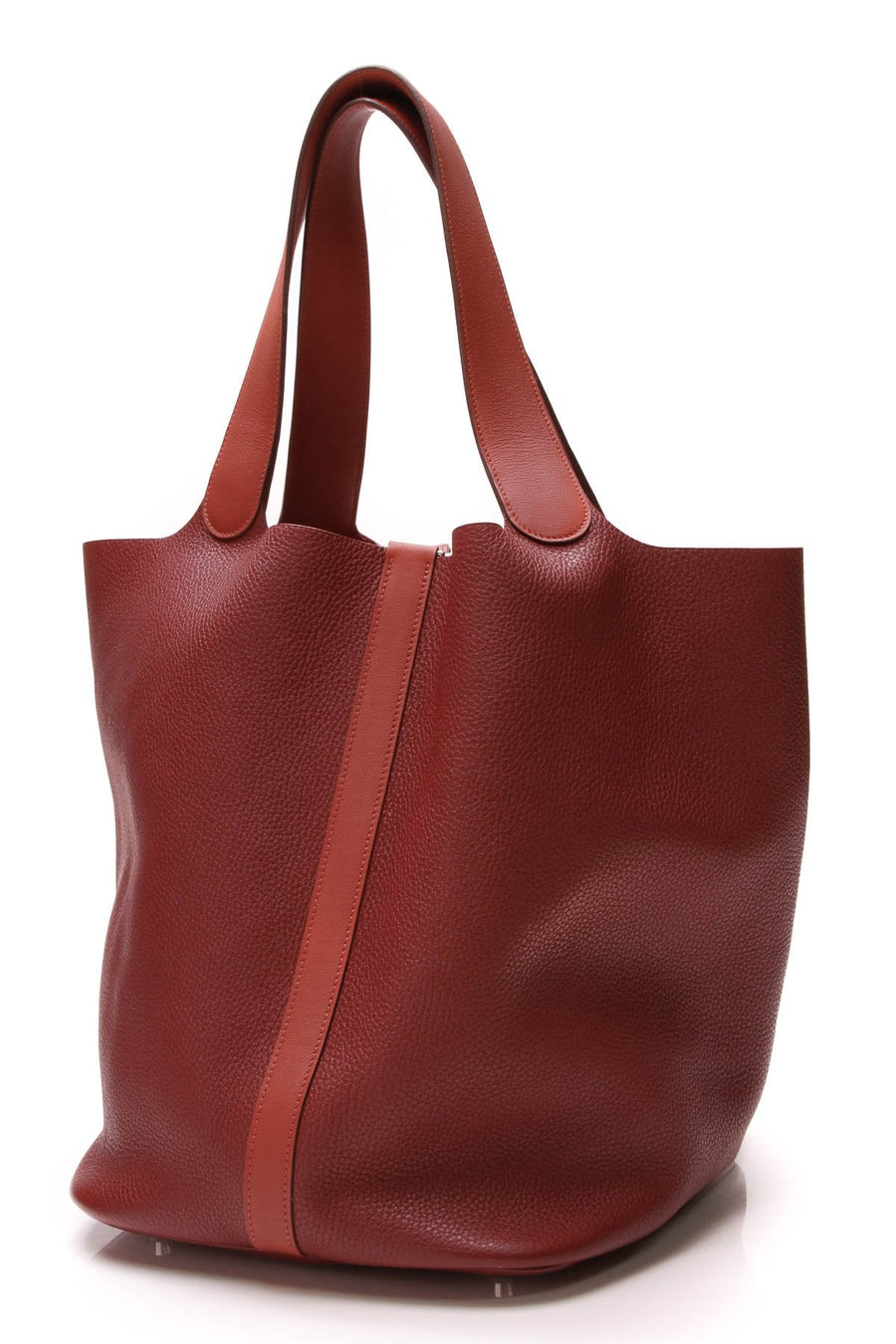 Picotin Lock TGM 31 Tote Bag - Rouge Clemence