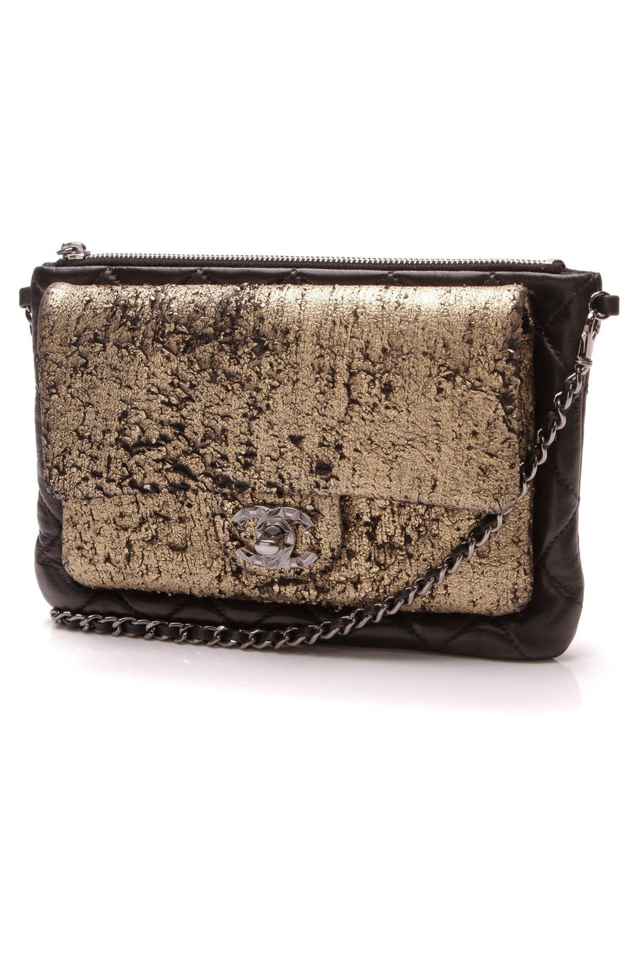 Mineral Nights Evening Bag - Black/Gold