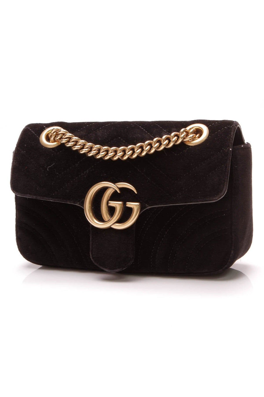 Marmont Mini Crossbody Bag - Matelasse Velvet