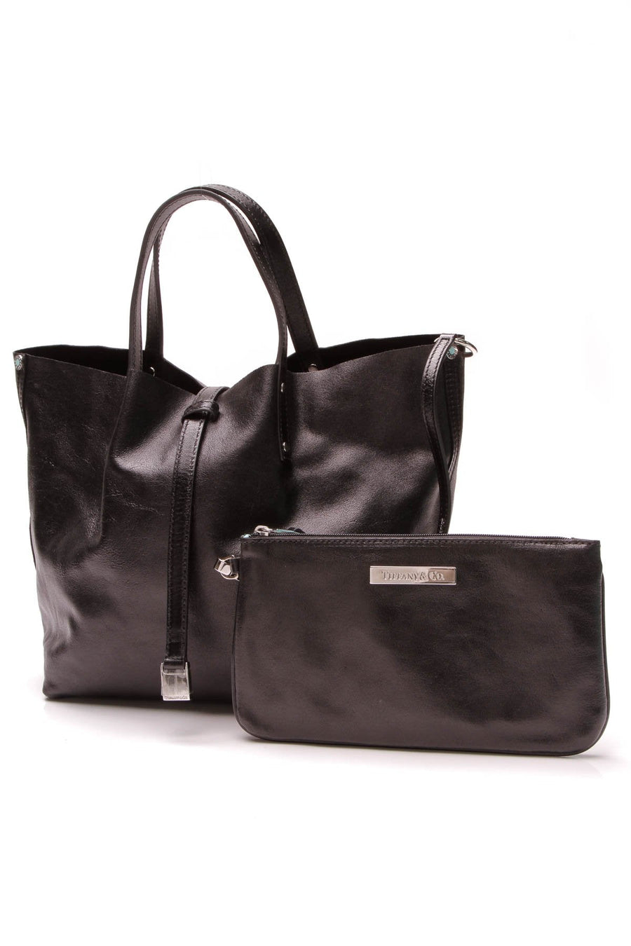 Reversible Small Tote Bag - Black