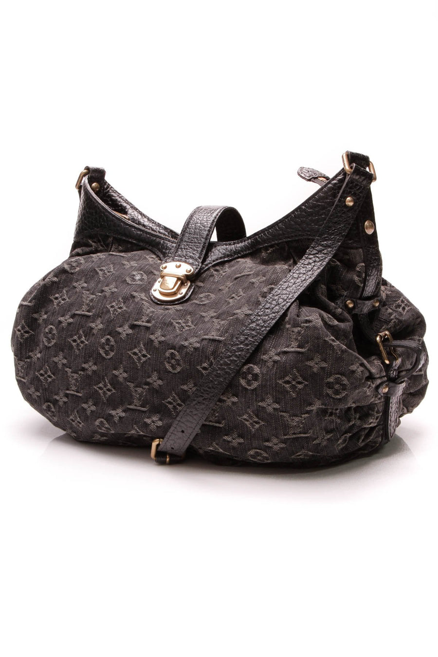 XS Denim Bag - Black