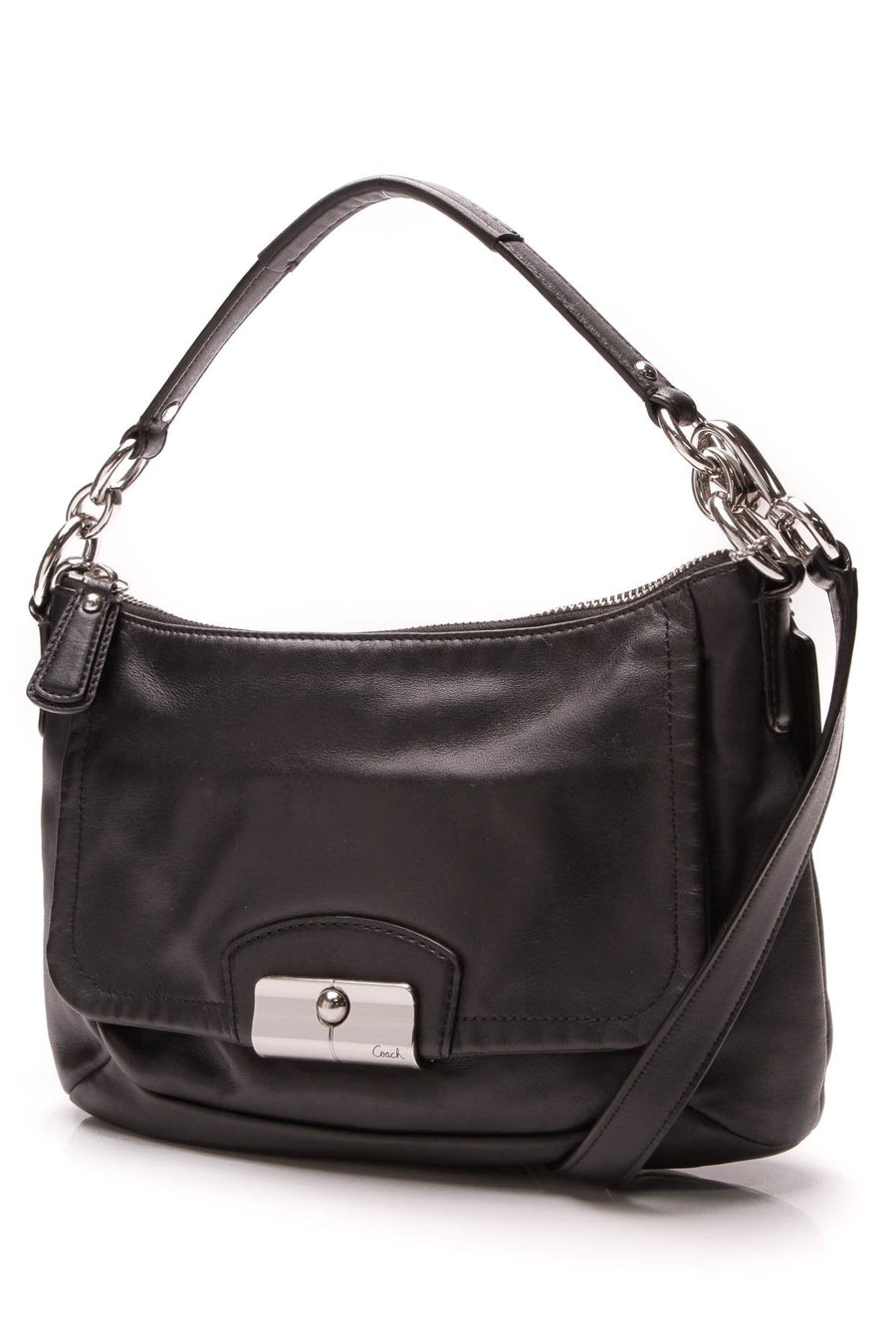 Kristen East/West Crossbody Bag - Black