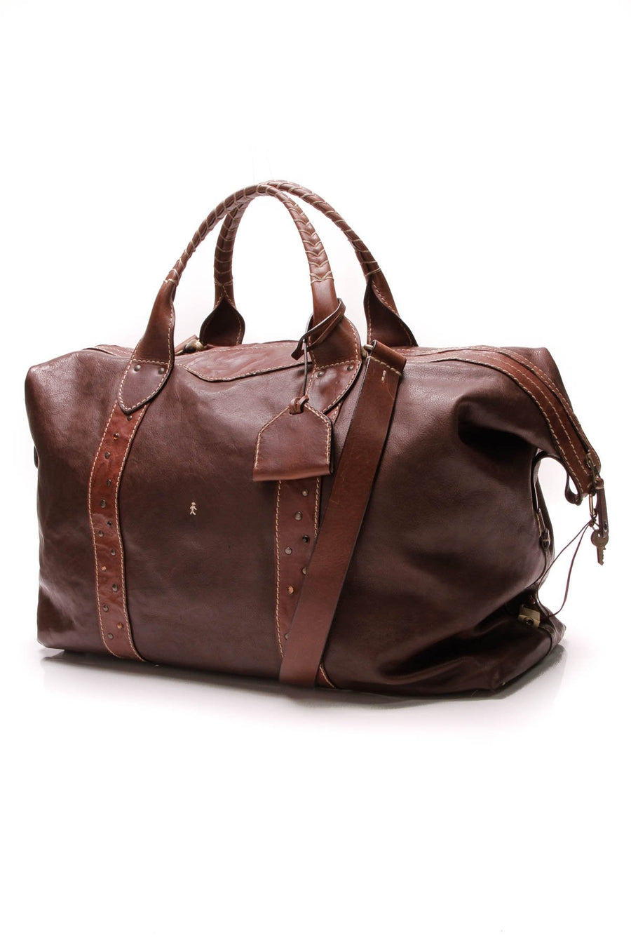 Fiji Duffle Travel Bag - Brown
