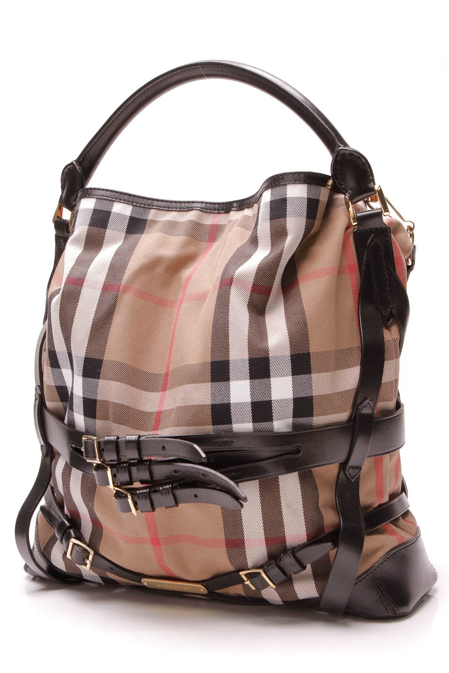 Bridle Gosford Medium Hobo Bag - House Check Canvas