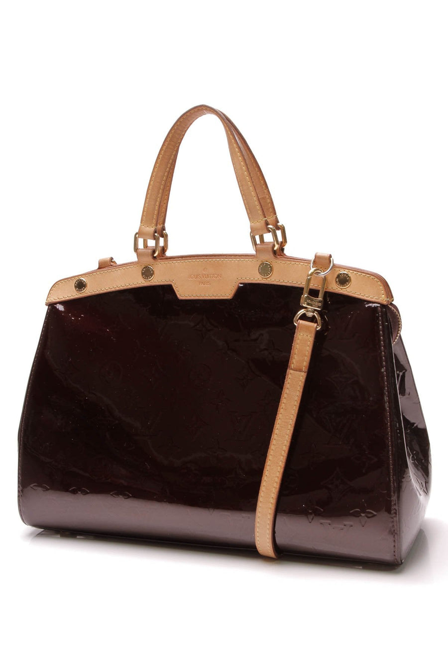 Vernis Brea MM Bag - Amarante