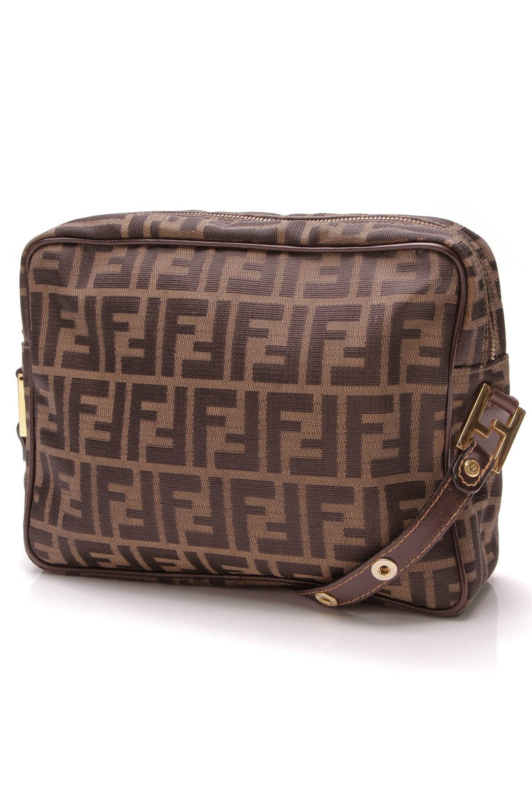 Vintage Zucca Adjustable Strap Bag - Tobacco