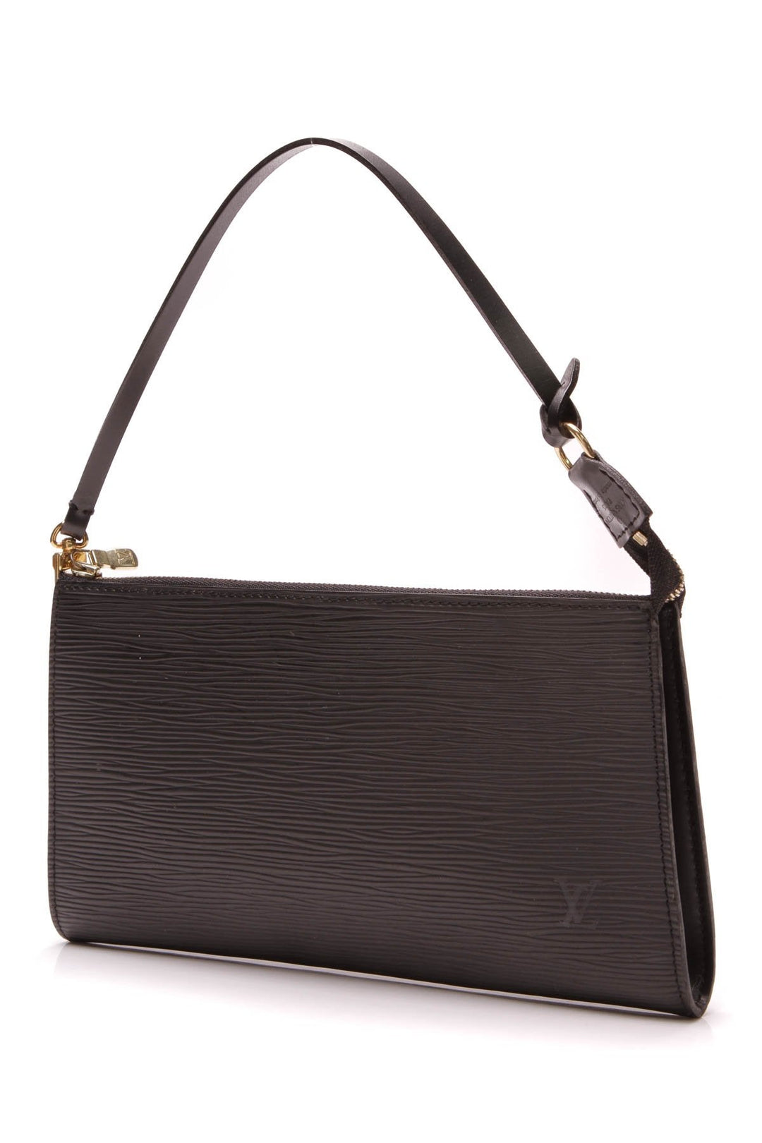 Epi Pochette Bag - Black