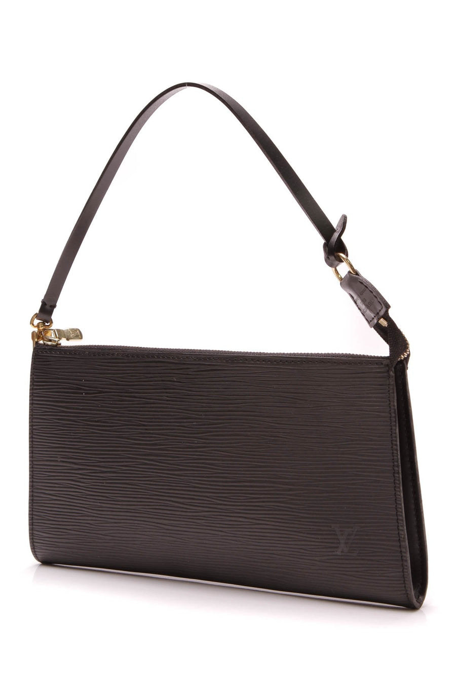 Epi Pochette Bag - Black