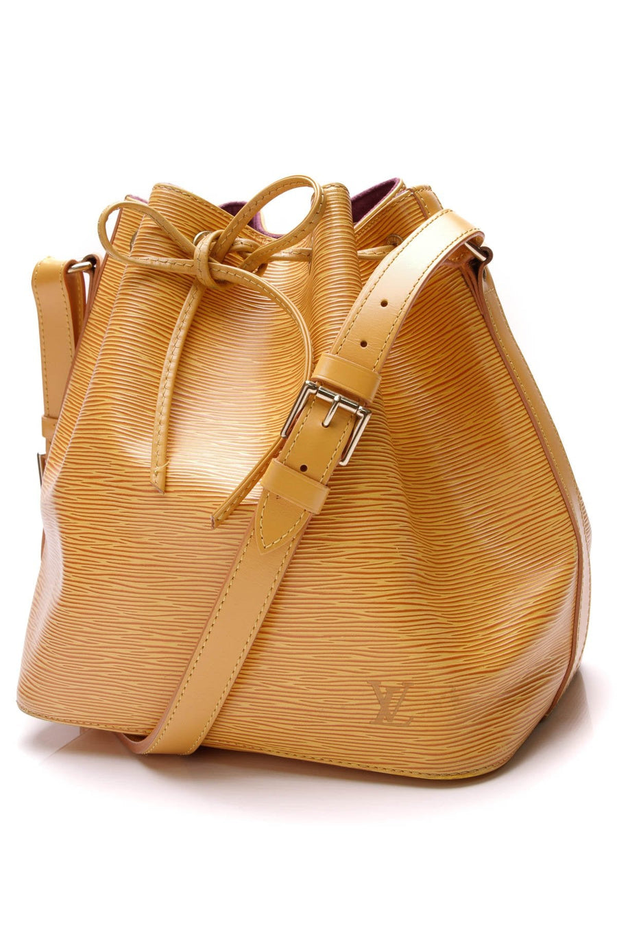 Vintage Epi Petit Noe Bag - Tassil Yellow