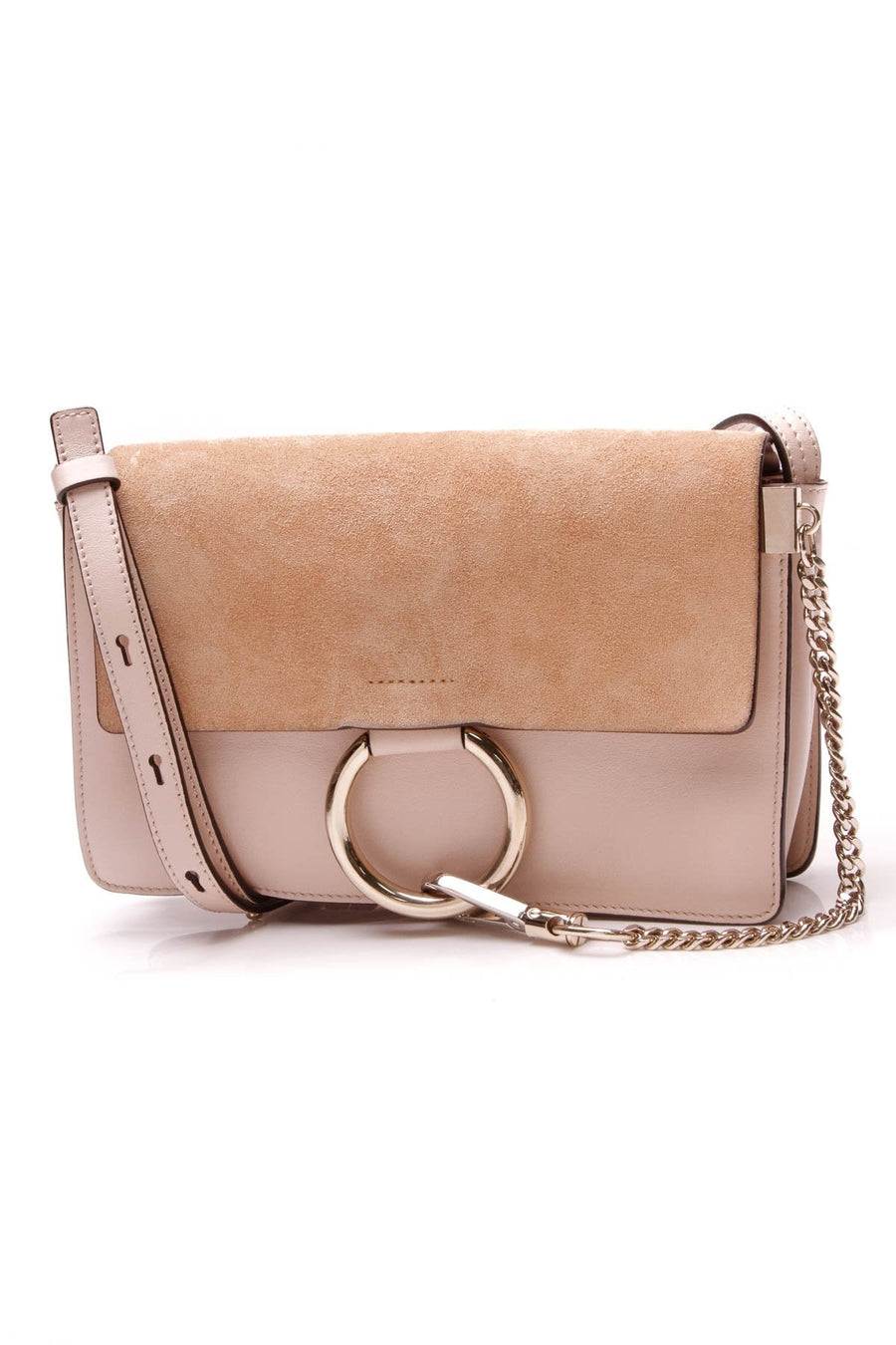 Small Faye Crossbody Bag - Nude