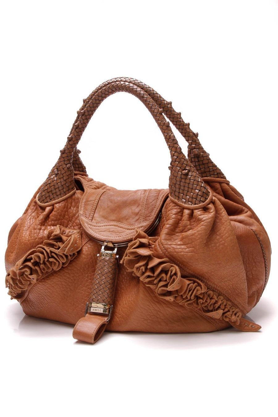 Wisteria Spy Bag - Honey Nappa Leather