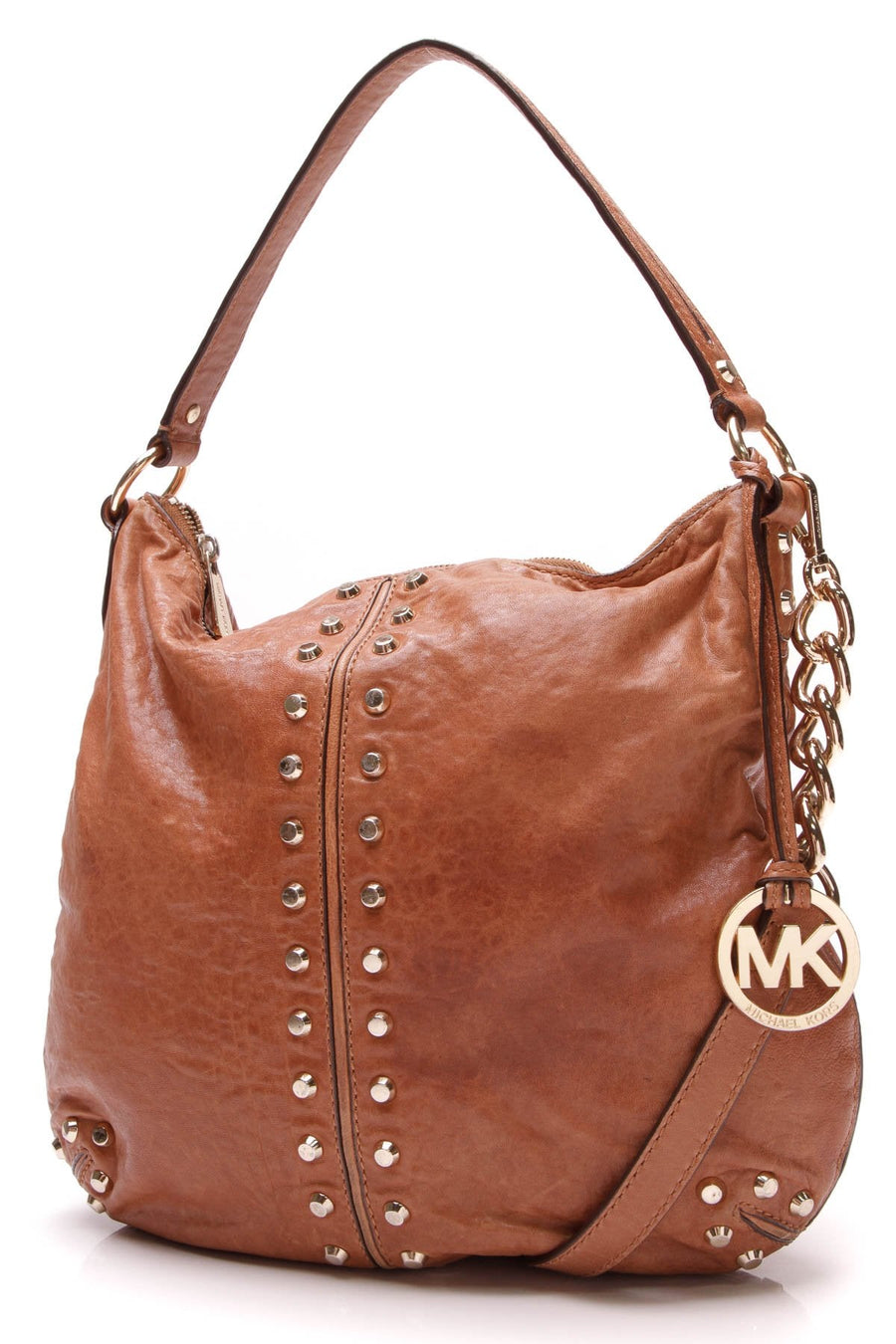 Uptown Astor Large Shoulder Bag - Brown