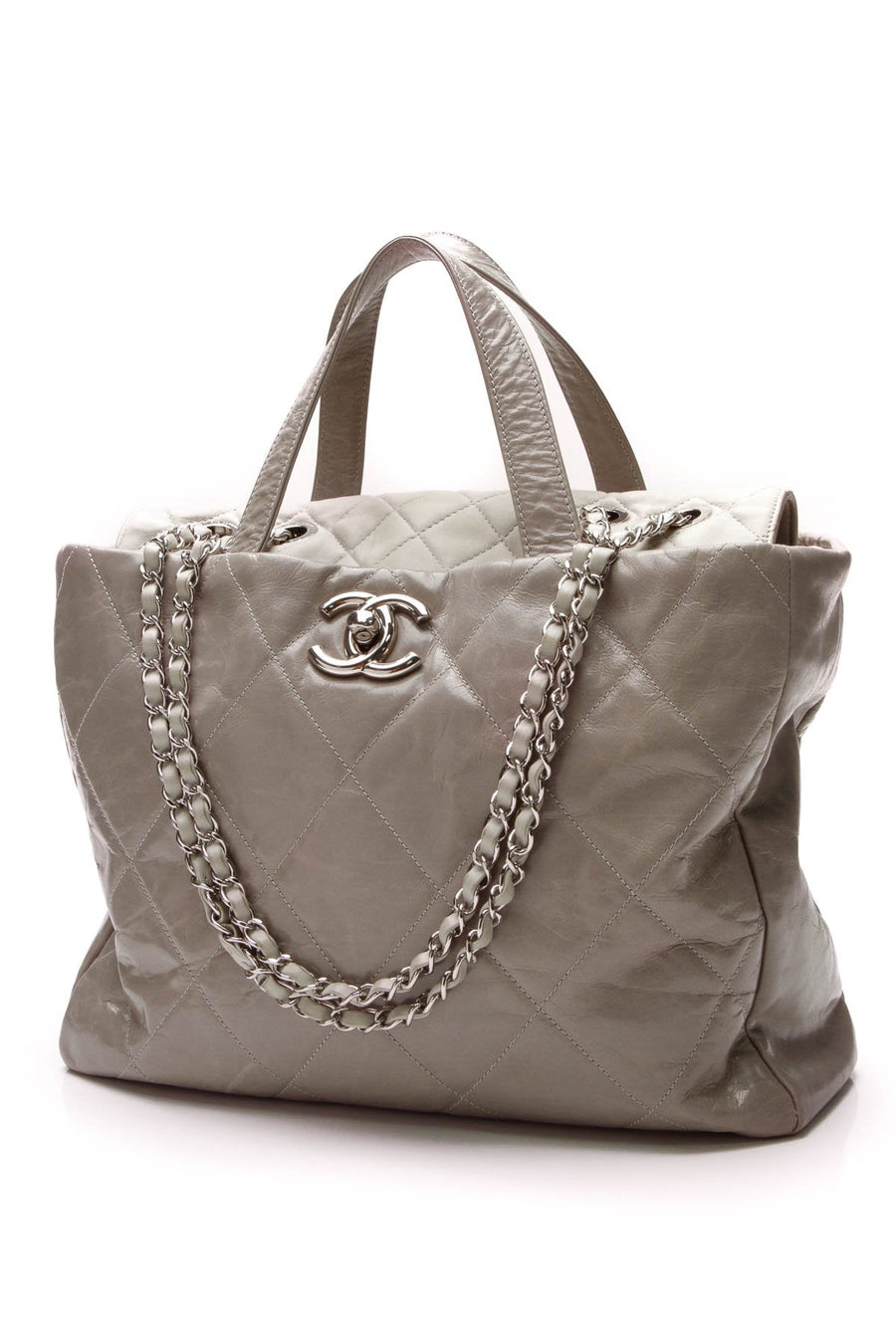 Portobello Medium Shopping Tote Bag - Glazed Calfskin