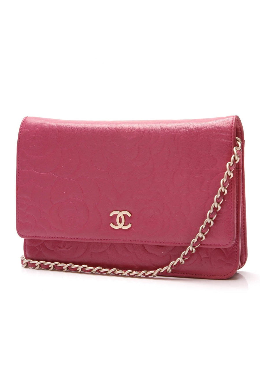 Camellia WOC Bag - Pink Lambskin