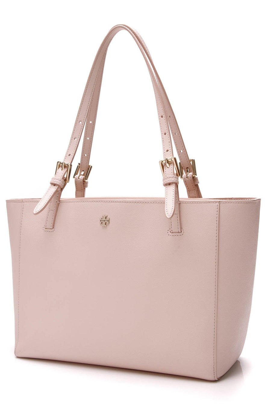 York Small Buckle Tote Bag - Light Oak