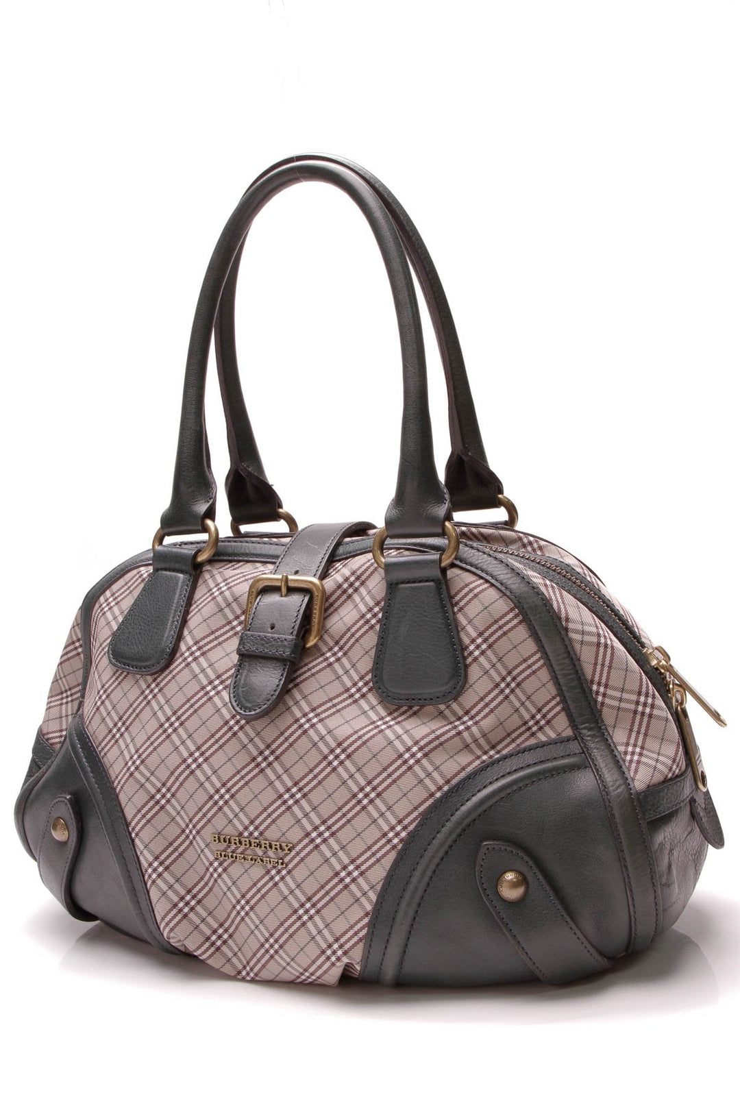 Blue Label Buckle Shoulder Bag - Nova Check