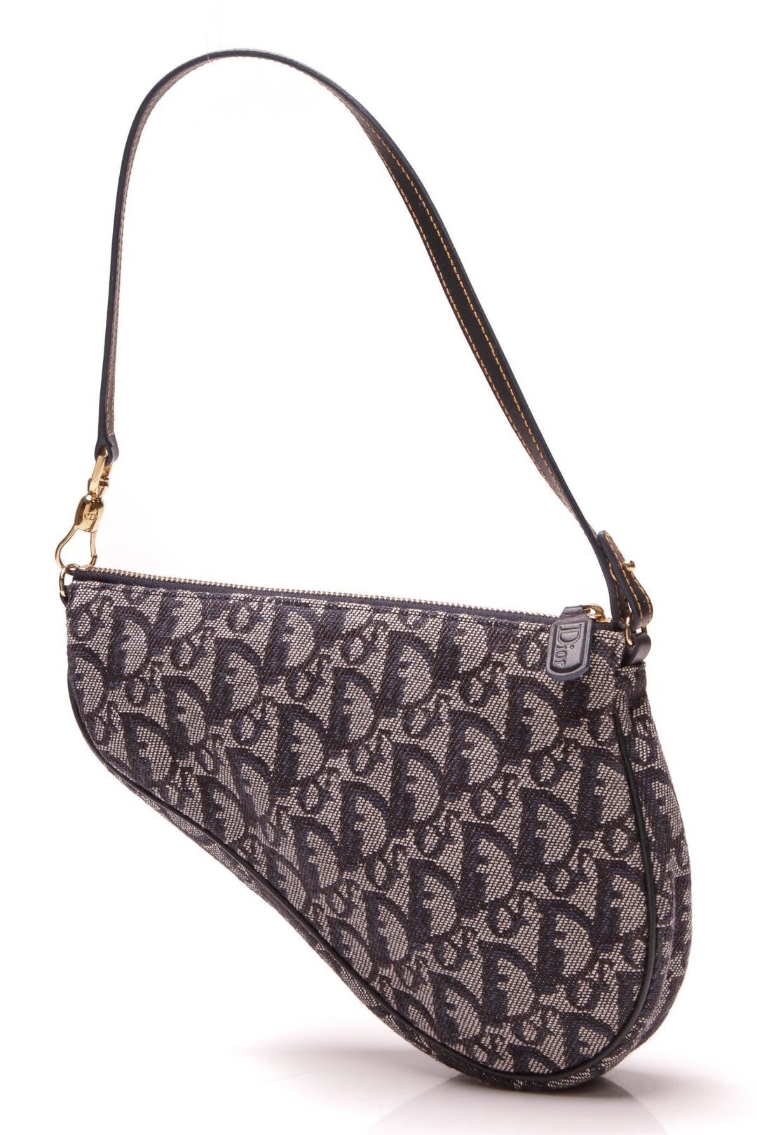 Saddle Mini Pochette Bag - Blue Diorissimo