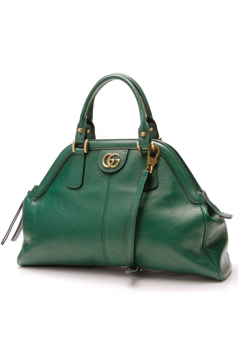 RE(BELLE) Top Handle Medium Bag - Green