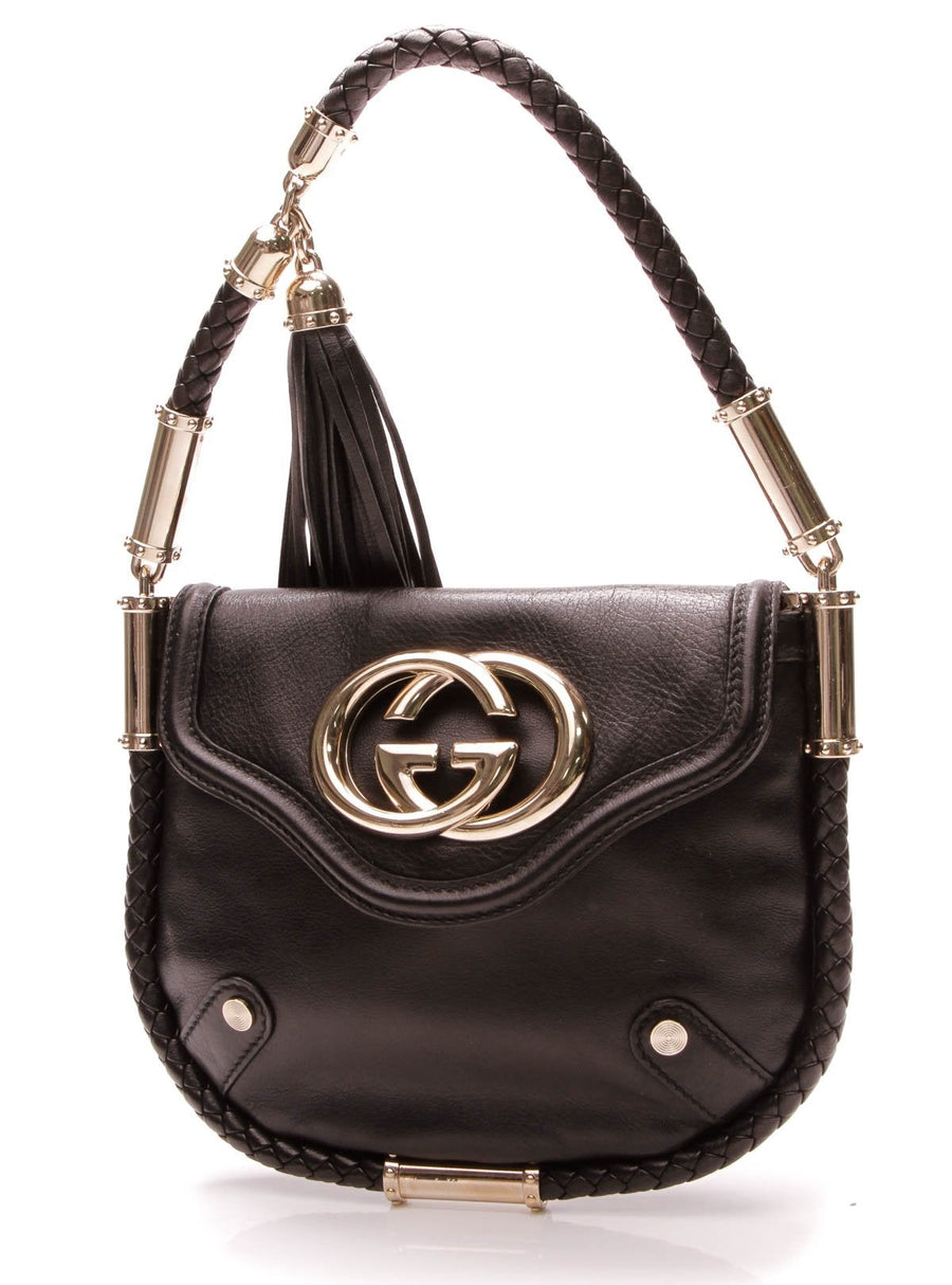 Britt Small Shoulder Bag - Black